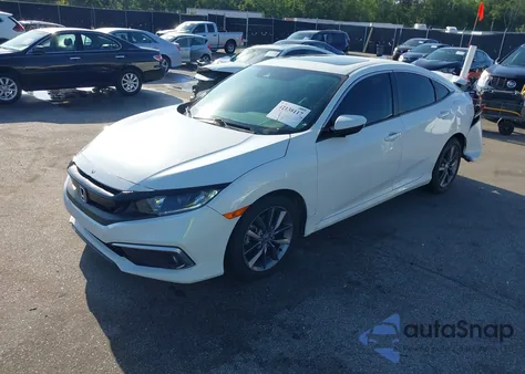 2021 Honda Civic Ex-L from USA, damaged, VIN 19XFC1F75ME002206